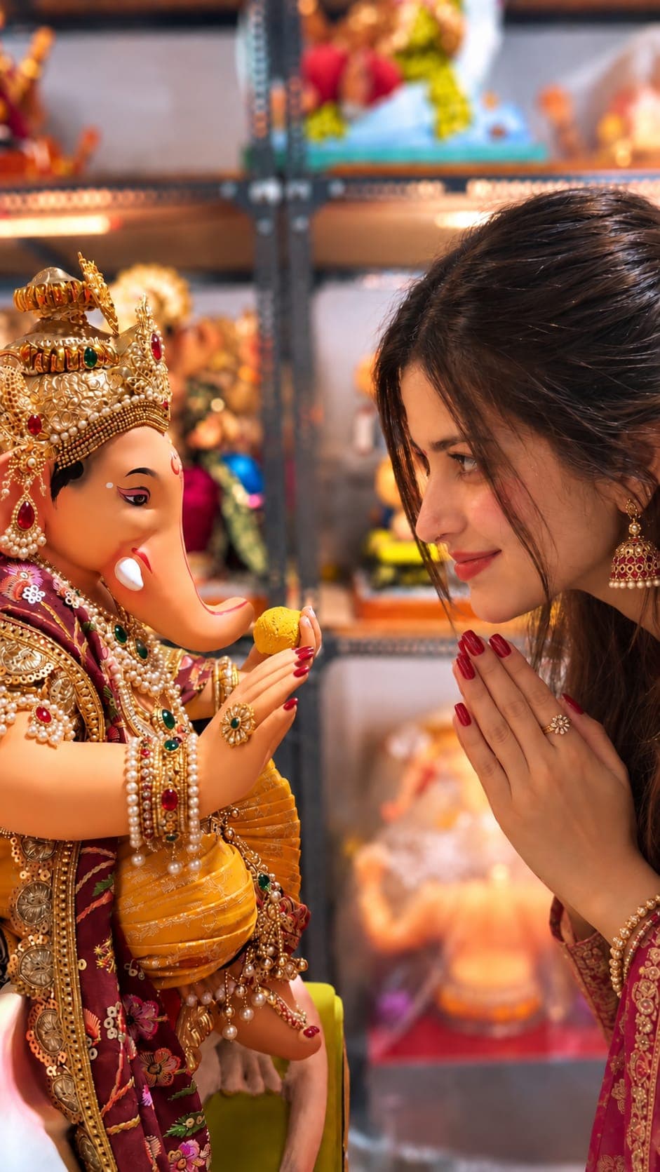 ganapati ji welcome prompt — Free AI Image Prompt output using anshika sharma